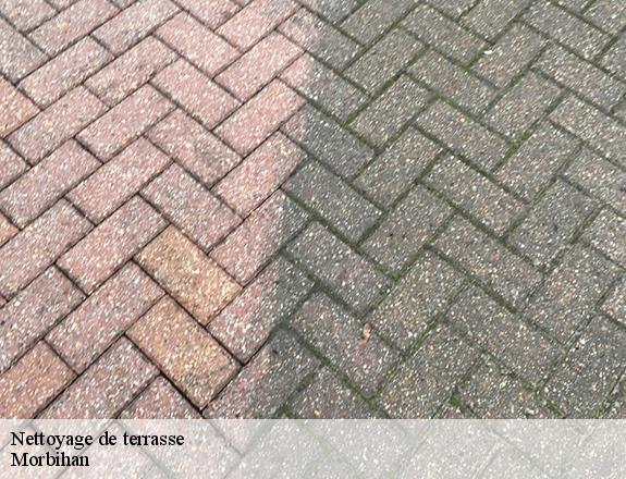 Nettoyage de terrasse 56 Morbihan  Queven entretien