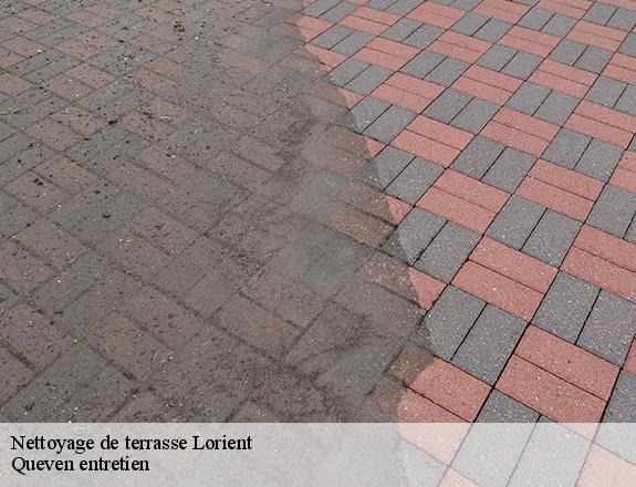 Nettoyage de terrasse  lorient-56100 Queven entretien
