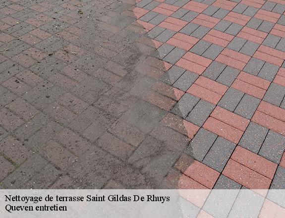 Nettoyage de terrasse  saint-gildas-de-rhuys-56730 Queven entretien