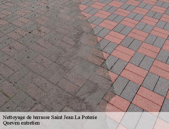 Nettoyage de terrasse  saint-jean-la-poterie-56350 Queven entretien