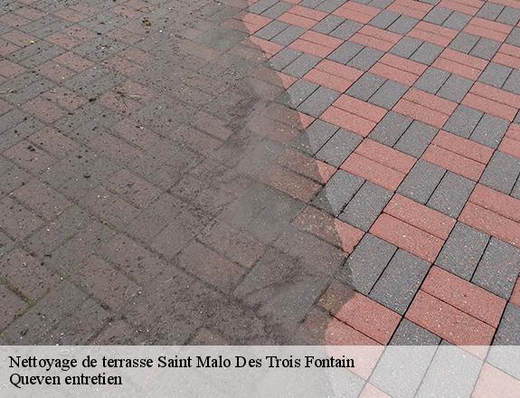 Nettoyage de terrasse  saint-malo-des-trois-fontain-56490 Queven entretien