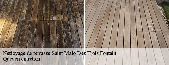 Nettoyage de terrasse  saint-malo-des-trois-fontain-56490 Queven entretien