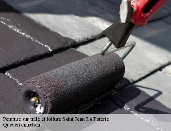 Peinture sur tuile et toiture  saint-jean-la-poterie-56350 Queven entretien