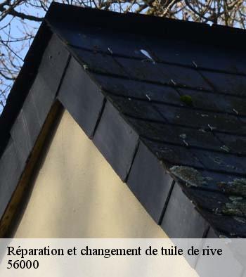 Réparation et changement de tuile de rive   vannes-56000 Queven entretien