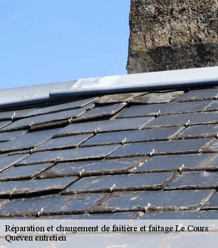Réparation et changement de faitière et faitage-1