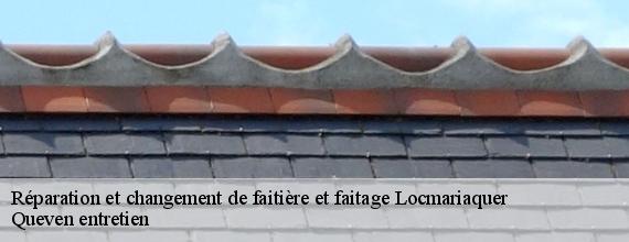 Réparation et changement de faitière et faitage  locmariaquer-56740 Queven entretien