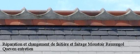 Réparation et changement de faitière et faitage  moustoir-remungol-56500 Queven entretien