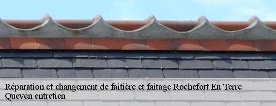 Réparation et changement de faitière et faitage  rochefort-en-terre-56220 Queven entretien