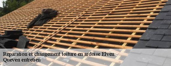 Reparation et changement toiture en ardoise  elven-56250 Queven entretien