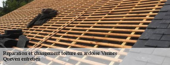 Reparation et changement toiture en ardoise  vannes-56000 Queven entretien