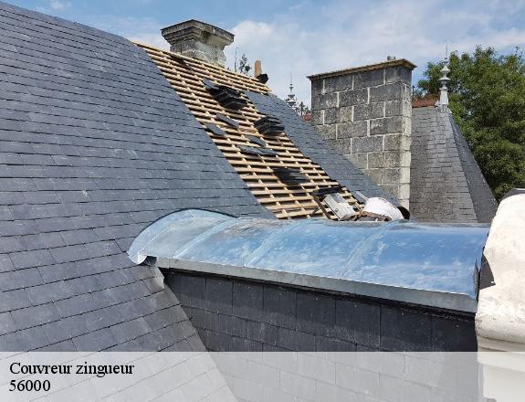Couvreur zingueur  vannes-56000 Queven entretien