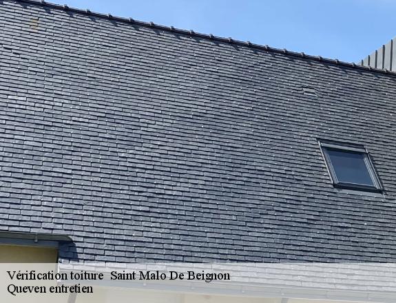 Vérification toiture   saint-malo-de-beignon-56380 Queven entretien