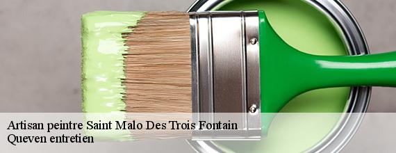 Artisan peintre  saint-malo-des-trois-fontain-56490 Queven entretien