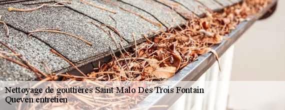 Nettoyage de gouttières saint-malo-des-trois-fontain-56490 Queven entretien